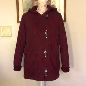Express Burgundy Jacket (+ FREE hat)